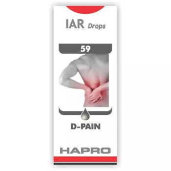 Hapro IAR (Insta Action Range Drops) Drop No - 59 D-Pain (30ml)