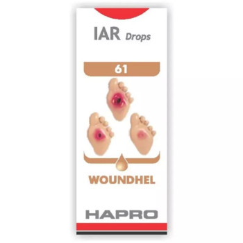Hapro IAR (Insta Action Range Drops) Drop No - 61 Woundhel (30ml)