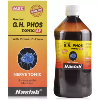 Haslab G H Phos Tonic Tonic with Vitamin B and Iron (Sugar Free) (115ml)
