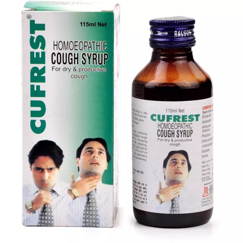 Ralson Remedies Cufrest Adult Syrup (115ml)