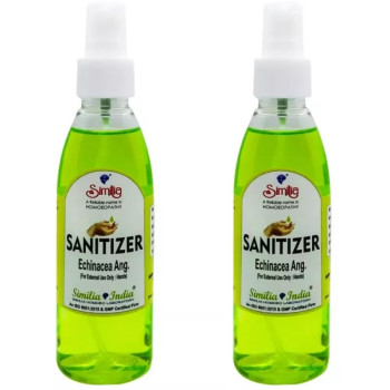 Similia India Echinacea Herbal Hand Sanitizer (100ml, Pack of 2)