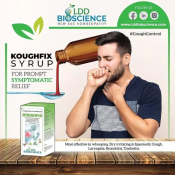 LDD Bioscience Koughfix Cough Syrup (450ml)