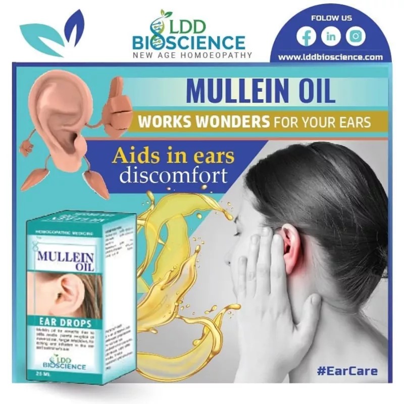 LDD Bioscience Mullein Oil (15ml)