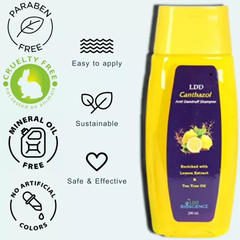 LDD Bioscience Canthazol Anti -Dandruff Shampoo (200ml)