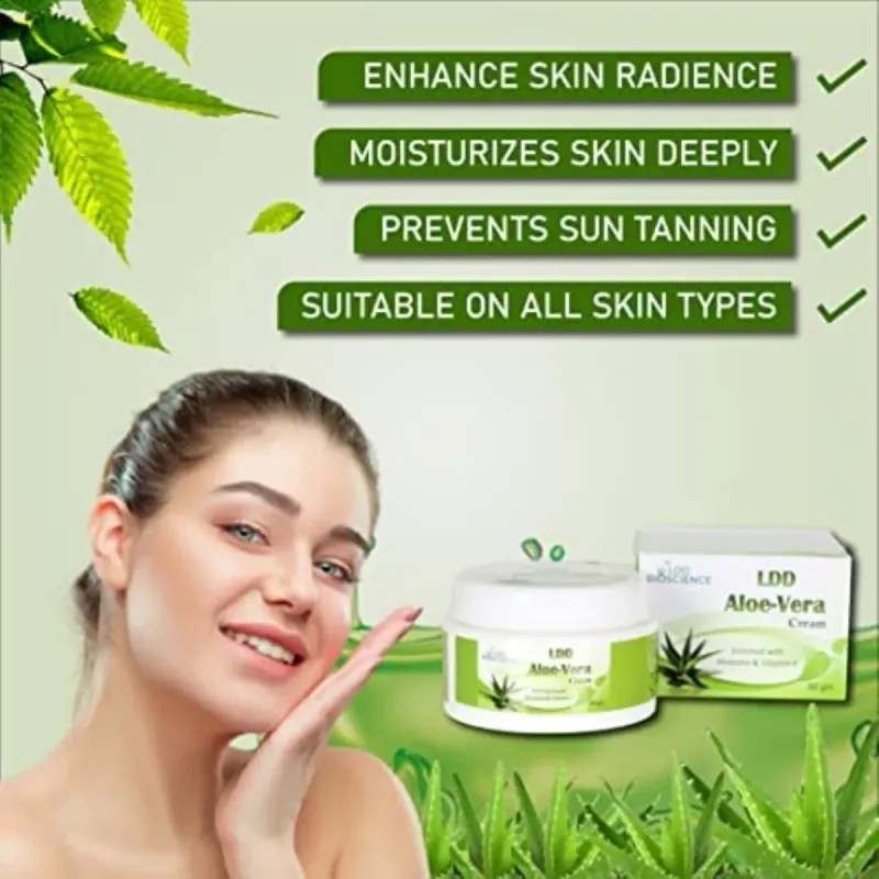 LDD Bioscience Aloevera Cream (50g)