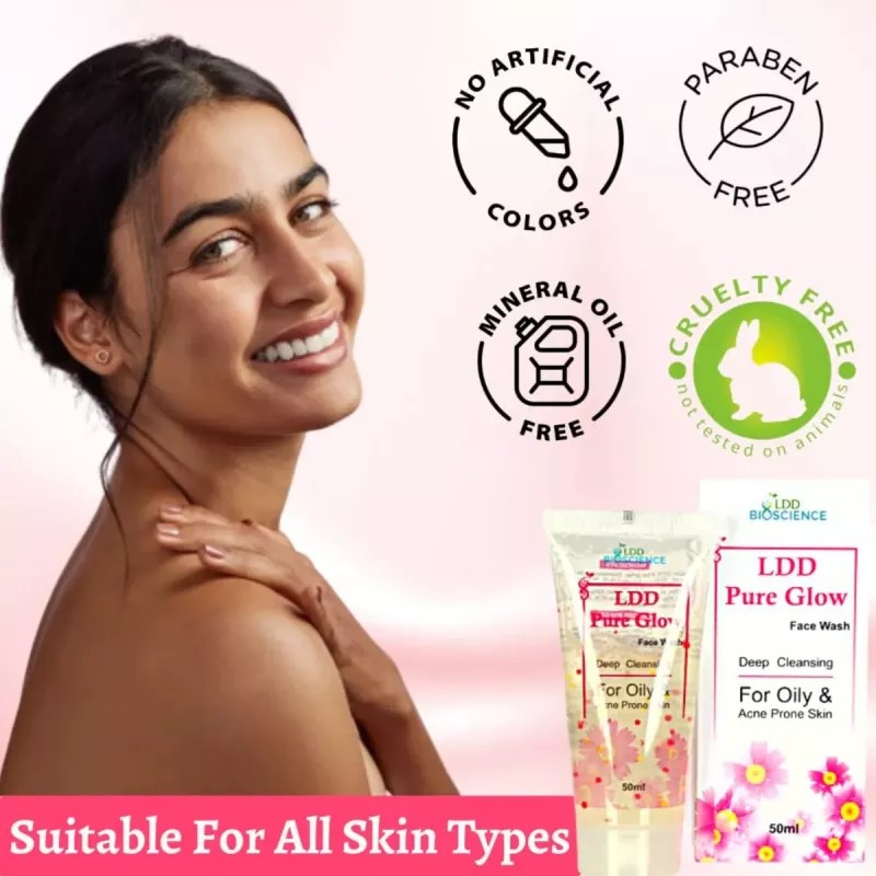 LDD Bioscience Pure Glow Face Wash (50g)
