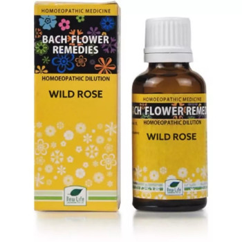 New Life Bach Flower Wild Rose (100ml)