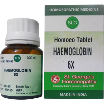 St. George Haemoglobin 6X (30g)