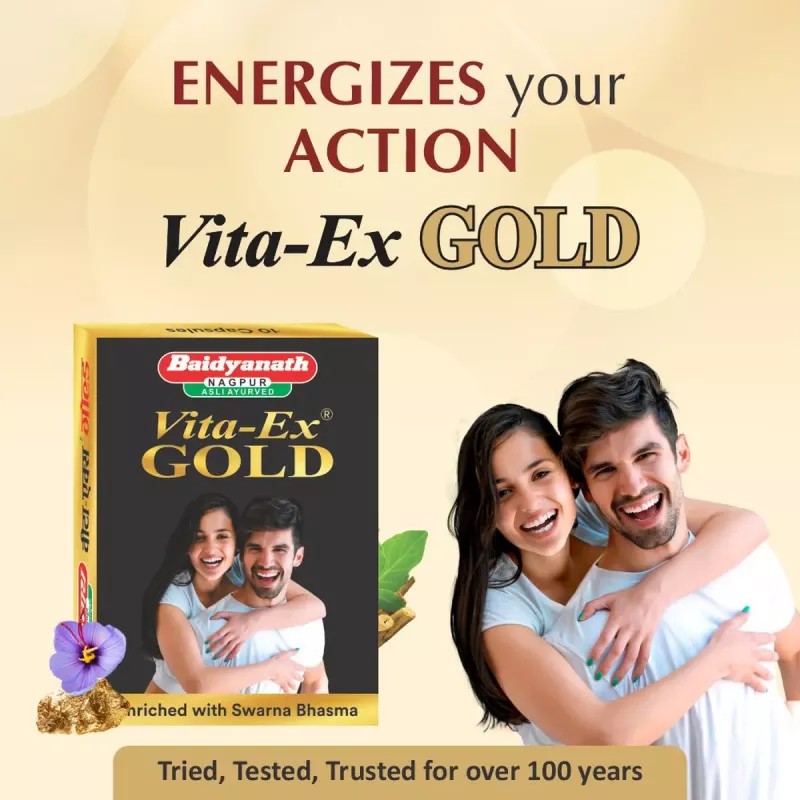 Baidyanath (Nagpur) Vita-Ex Gold (10cap)