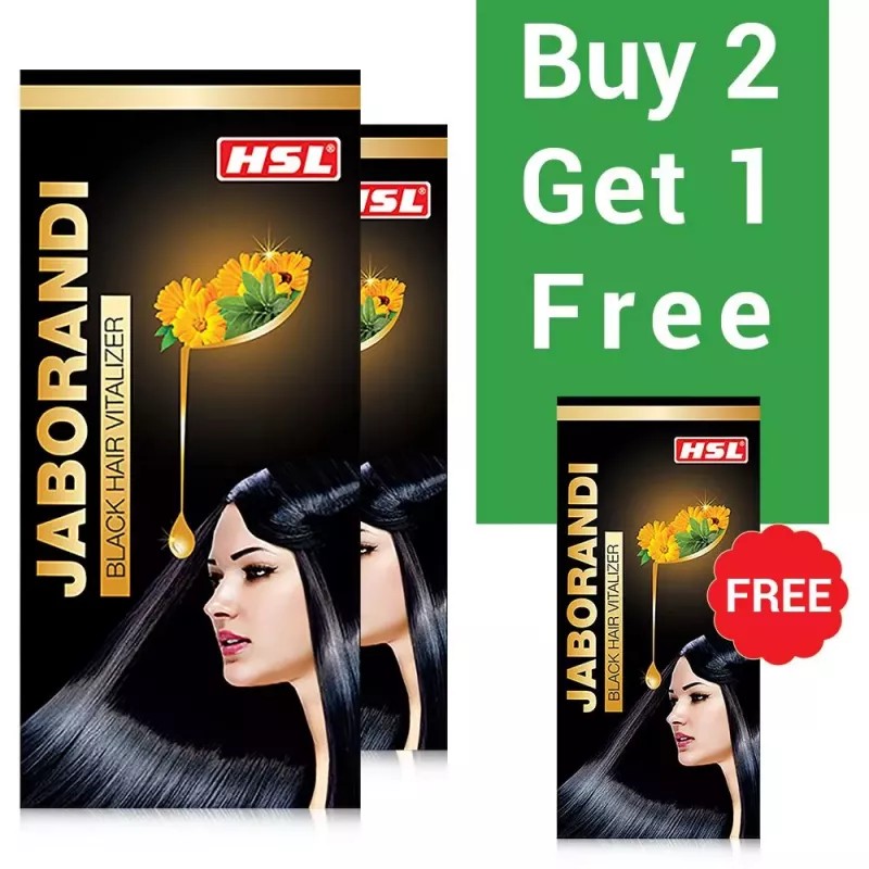 Haslab Jaborandi Black Hair Vitalizer (Buy 2 Get 1 Free) (100ml)