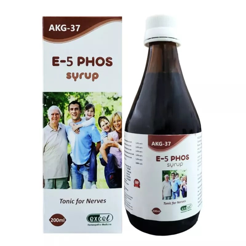 Excel E 5 Phos Syrup (200ml)
