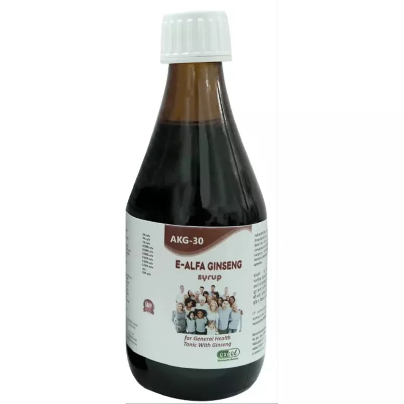 Excel E Alfa Ginseng Syrup (100ml)