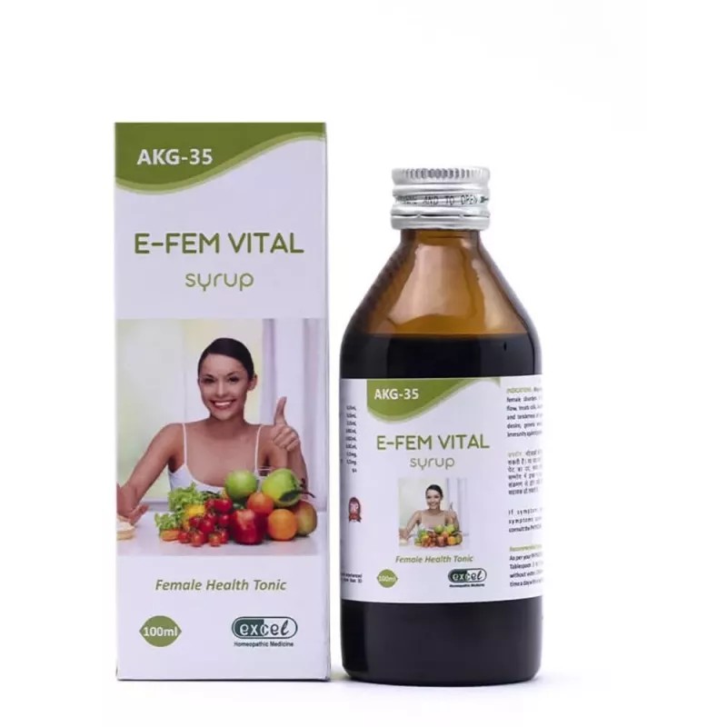 Excel E Fem Vital Syrup (100ml)