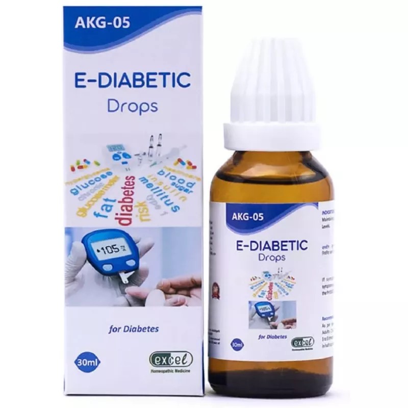 Excel E Diabetic Drops (30ml)