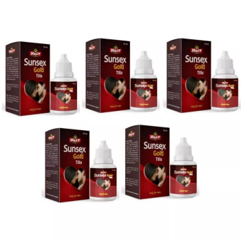 Jolly Sunsex Gold Oil (15ml, Pack of 5)