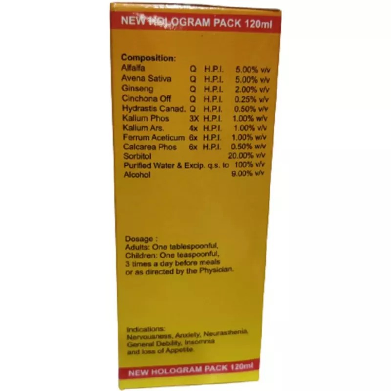 Dr Wellmans Alfa Ging SF Syrup (120ml)