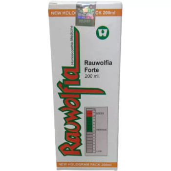 Dr Wellmans Rauwolfia Forte Syrup (200ml)