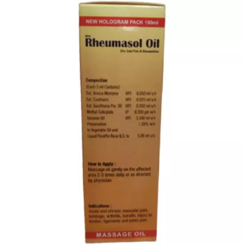 Dr Wellmans Rheumasol Oil (100ml)