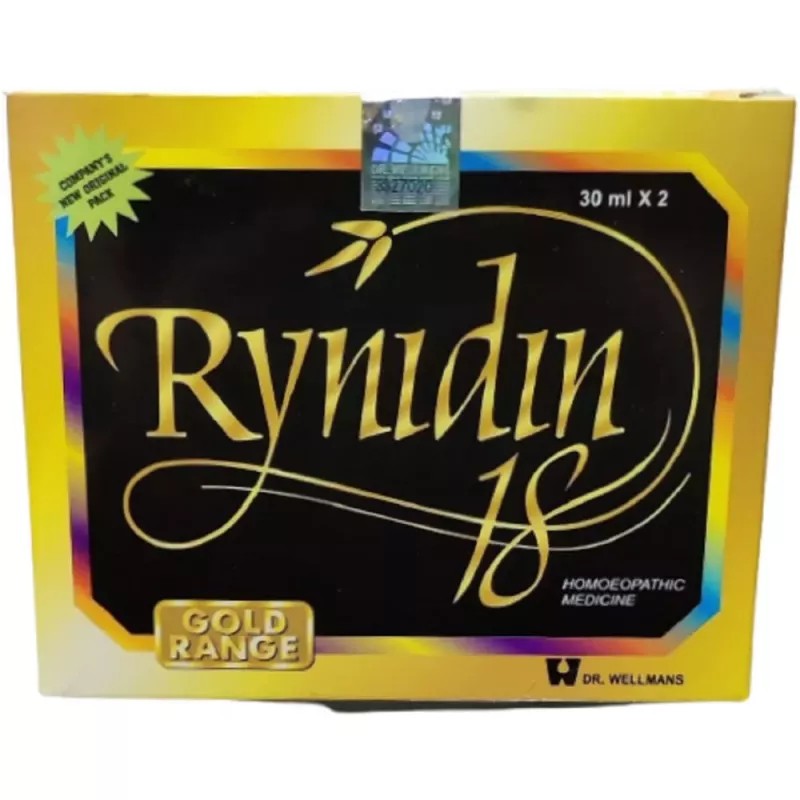 Dr Wellmans Rynidin 18 Drops (60ml)