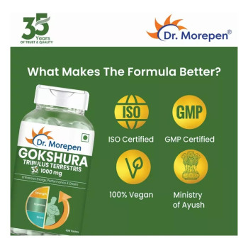 Dr Morepen Gokshura 1000Mg Tablets (60tab)