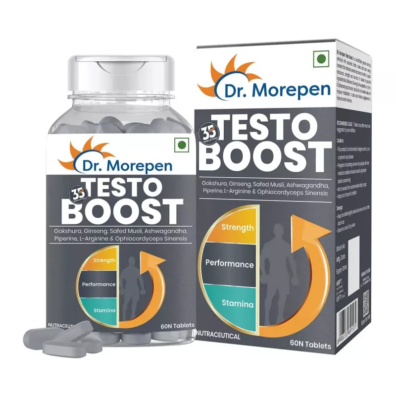 Dr Morepen Testo Boost Tablets For Men (60tab)
