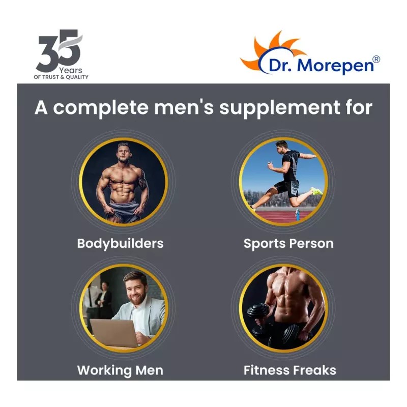 Dr Morepen Testo Boost Tablets For Men (60tab)