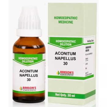 Bakson Aconitum Napellus 30 CH (30ml)