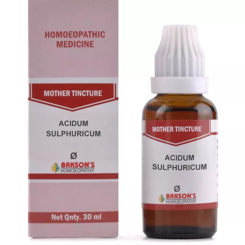 Bakson Acidum Sulphuricum 1X (Q) (30ml)