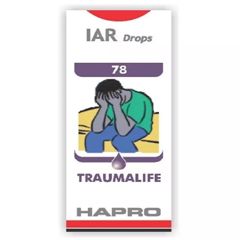 Hapro IAR (Insta Action Range Drops) Drop No - 78 Traumalife (30ml)