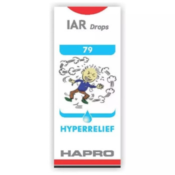 Hapro IAR (Insta Action Range Drops) Drop No - 79 Hyperrelief (30ml)