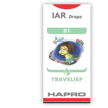 Hapro IAR (Insta Action Range Drops) Drop No - 81 Travelief (30ml)