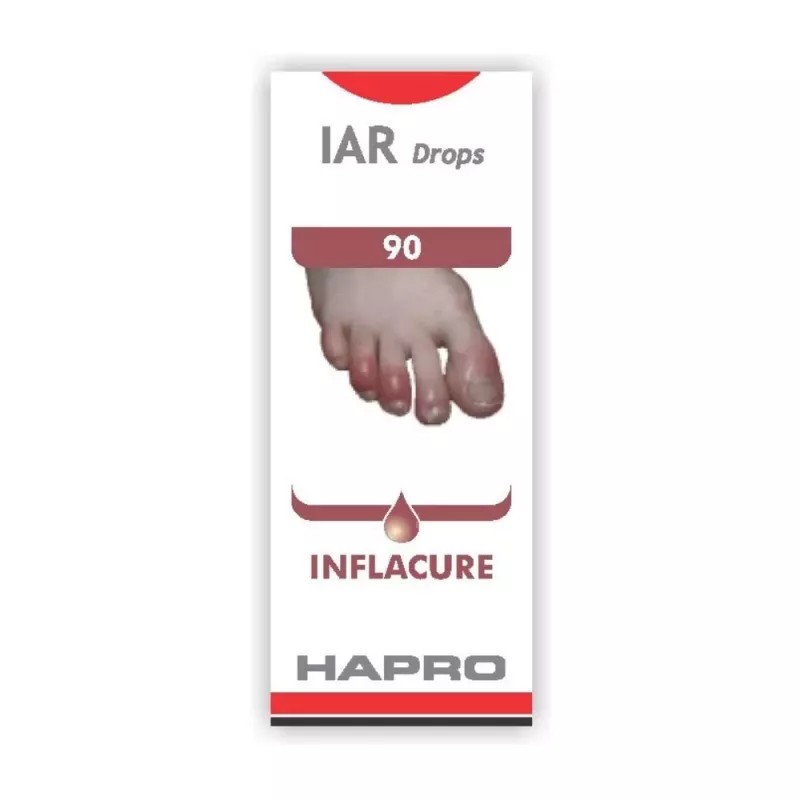 Hapro IAR (Insta Action Range Drops) Drop No - 90 Inflacure (30ml)