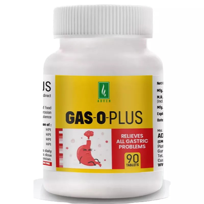 Adven Gas O Plus Tablet (90tab)