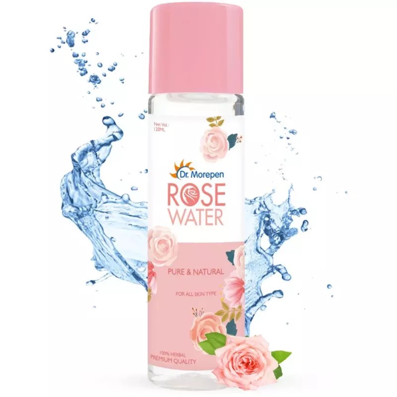 Dr Morepen Pure & Natural Rose Water (120ml)