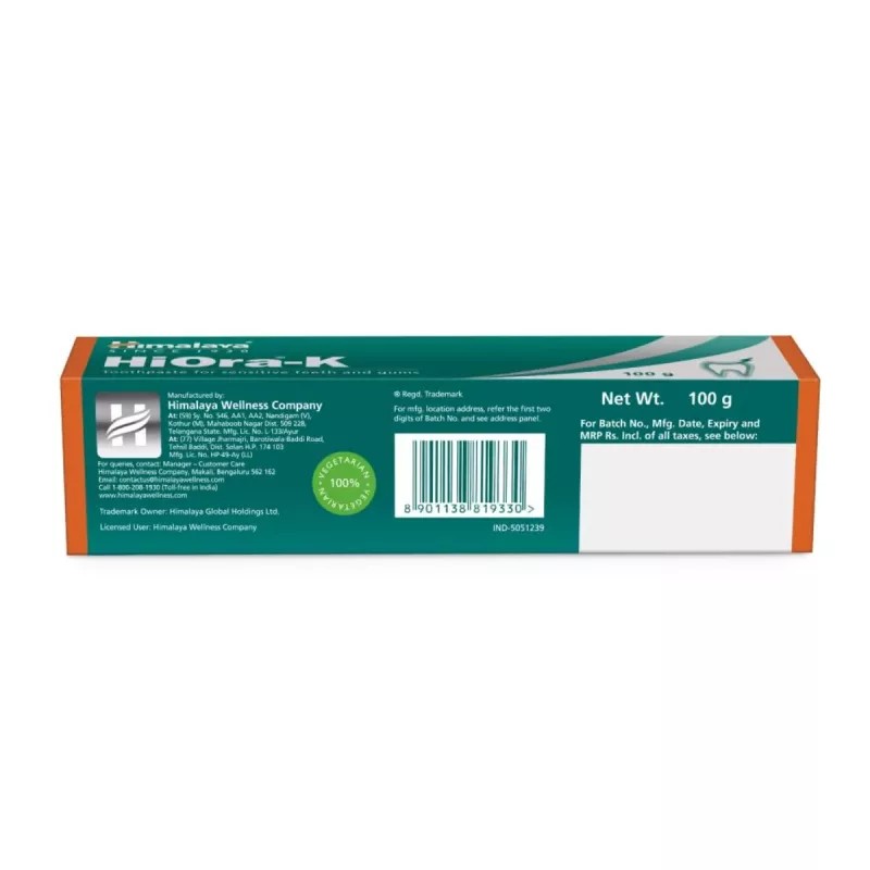 Himalaya Hiora K Toothpaste (100g)
