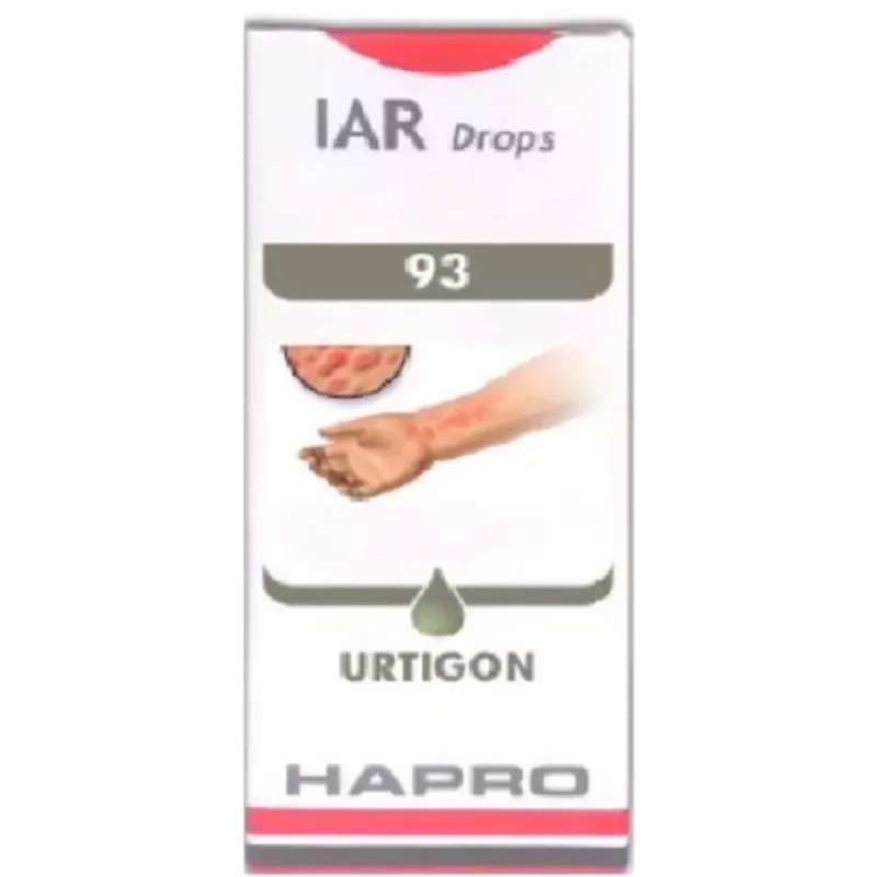 Hapro IAR (Insta Action Range Drops) Drop No - 93 Urtigon (30ml)