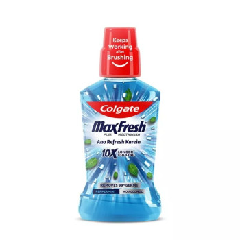 Colgate Maxfresh Plax Mouth Wash Peppermint (250ml)