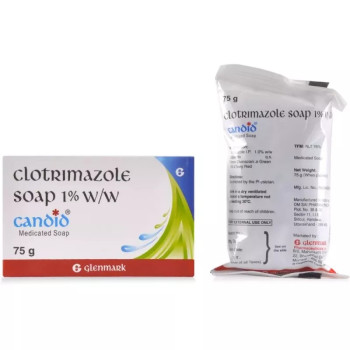 Glenmark Pharma Candid Medicated Soap (75g)