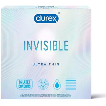 Durex Invisible Condom (3pcs)