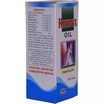 Kent Pharmaceuticals Rumex Oil (30ml)