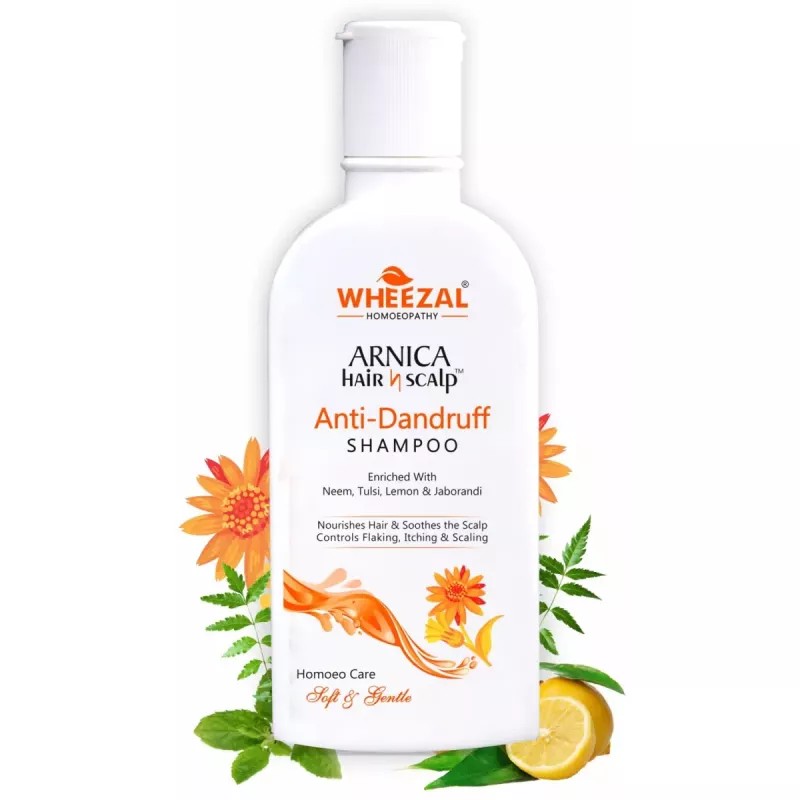 Wheezal Arnica Hair N Scalp Anti-Dandruff Shampoo (100ml)