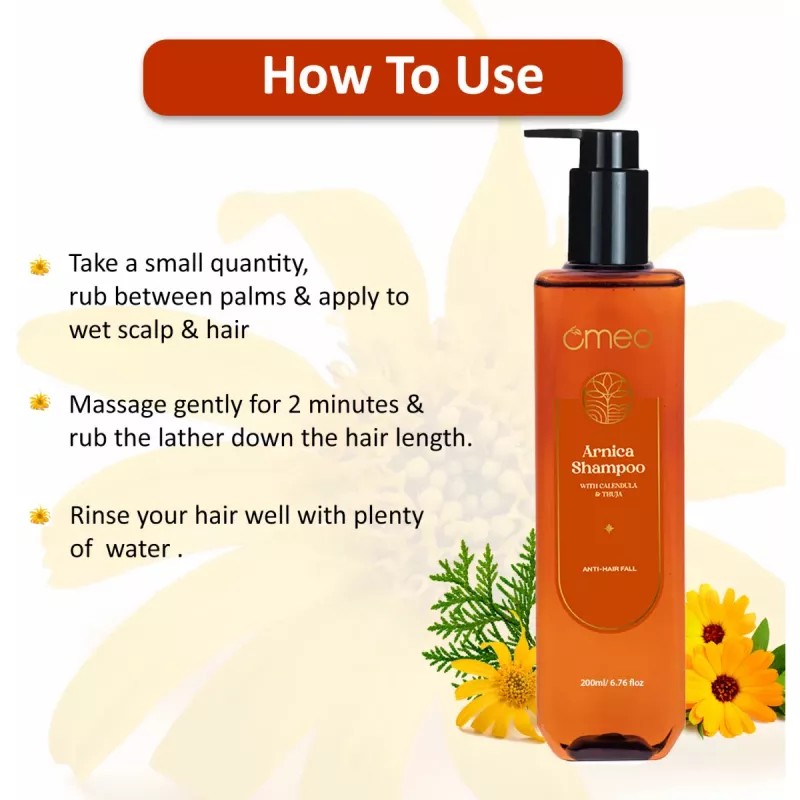 Omeo Arnica Shampoo (200ml)