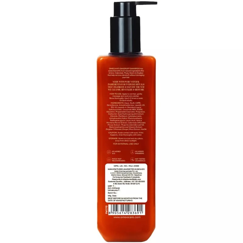 Omeo Anti Dandruff Shampoo (200ml)