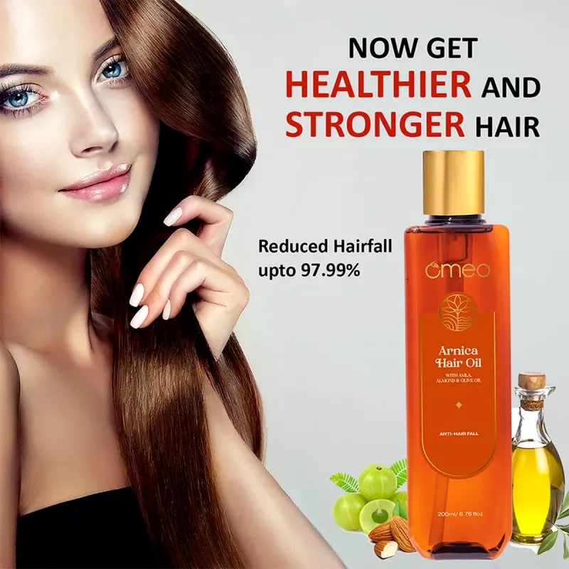 Omeo Arnica Hair Oil (200ml)