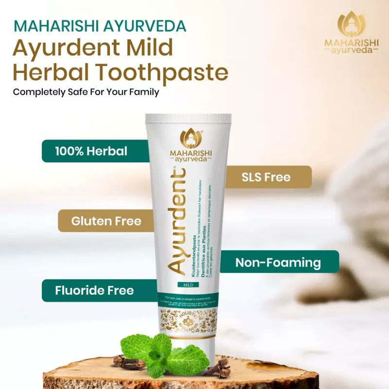 Maharishi Ayurveda Ayurdent Mild Toothpaste (75ml)