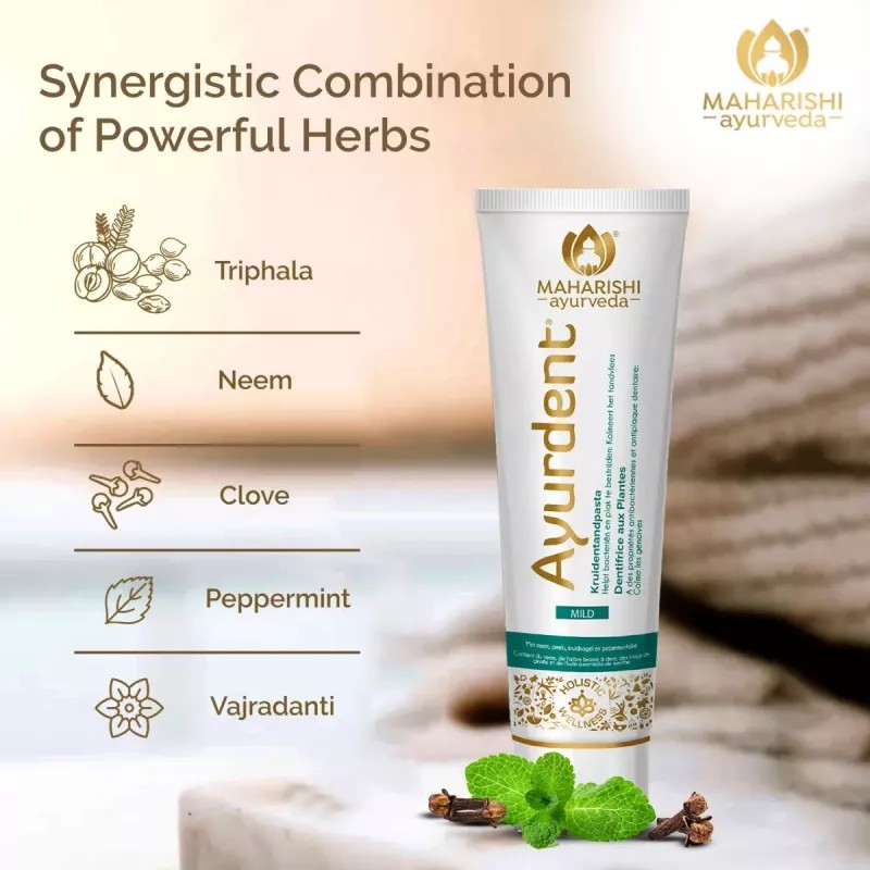 Maharishi Ayurveda Ayurdent Mild Toothpaste (75ml)