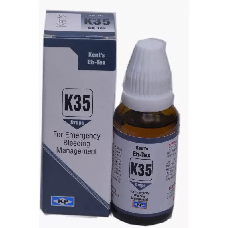 Kent Pharmaceuticals K35 For Emergency Bleeding Management (30ml)