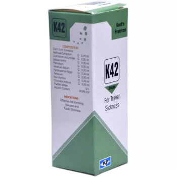 Kent Pharmaceuticals K42 For Travel Sickness (30ml)