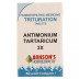 Bakson Antimonium Tartaticum 3X (100tab)