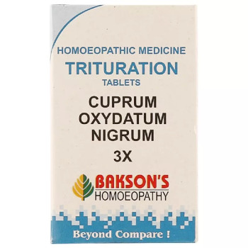 Bakson Cuprum Oxydatum Nigrum 3X (100tab)